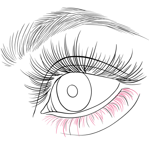 Eye — step 10