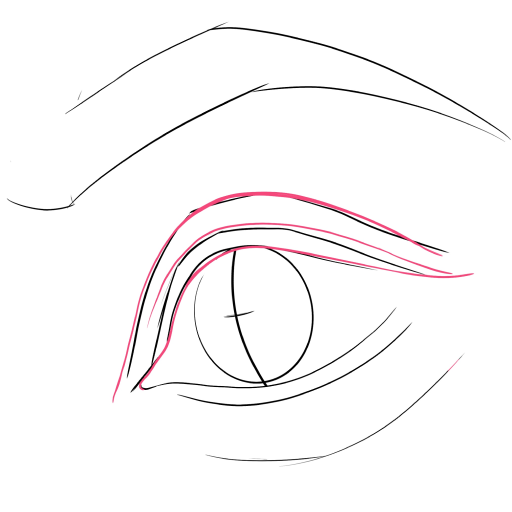 Eye — step 4