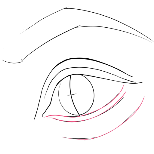 Eye — step 5