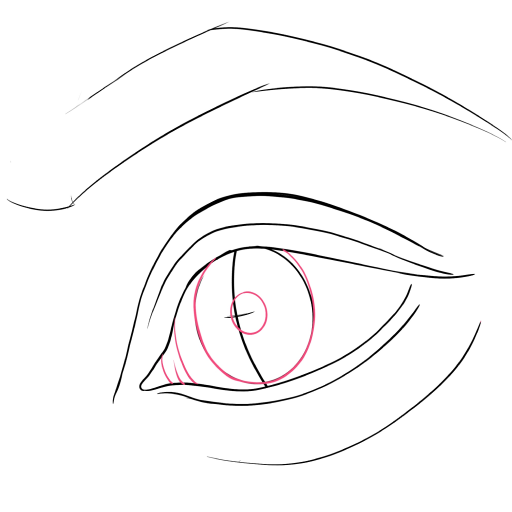 Eye — step 6