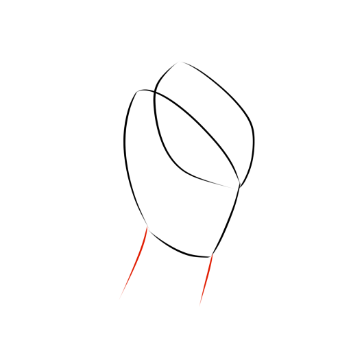 Anatomical Hand — step 3