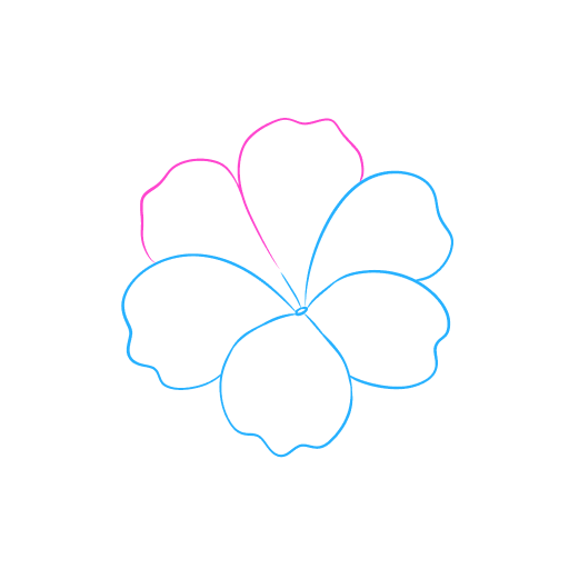Flower — step 6