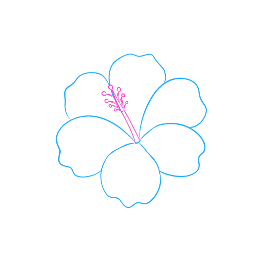 Flower — step 7
