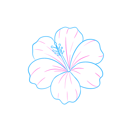 Flower — step 8