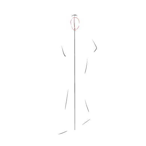Full-Length Girl — step 3