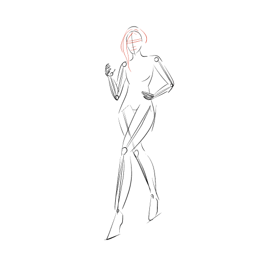 Full-Length Girl — step 7