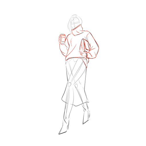 Full-Length Girl — step 9
