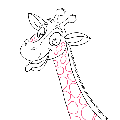 Giraffe — step 10