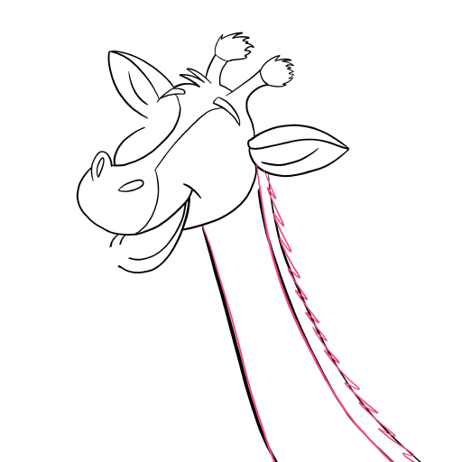 Giraffe — step 8