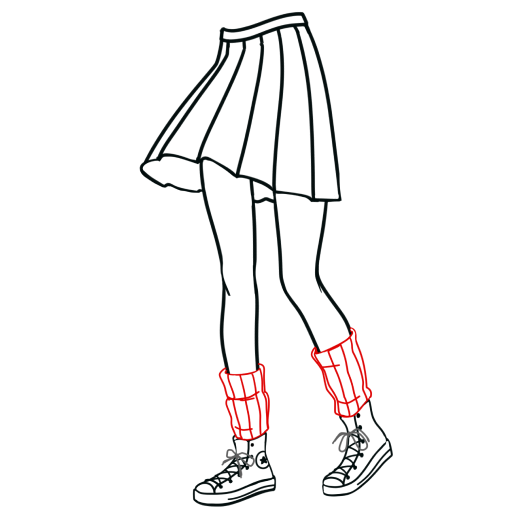 Japanese Schoolgirl's Legs