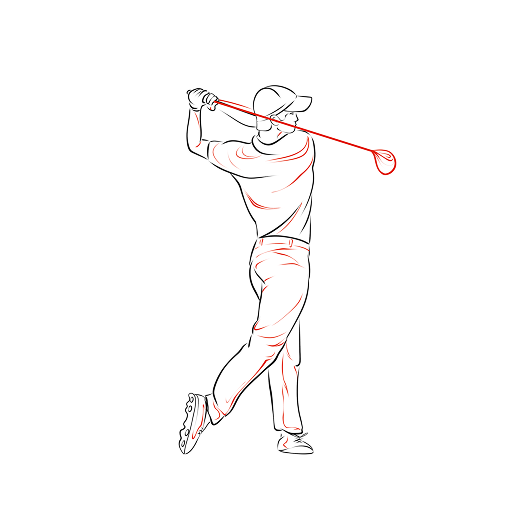 Golfer — step 13