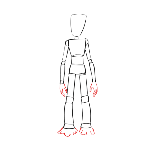 Groot — step 6
