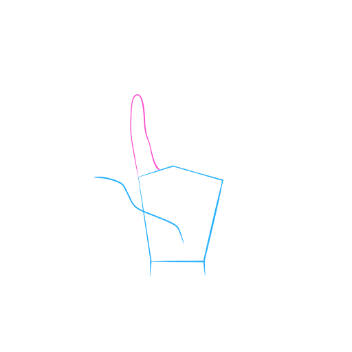 Hand — step 3