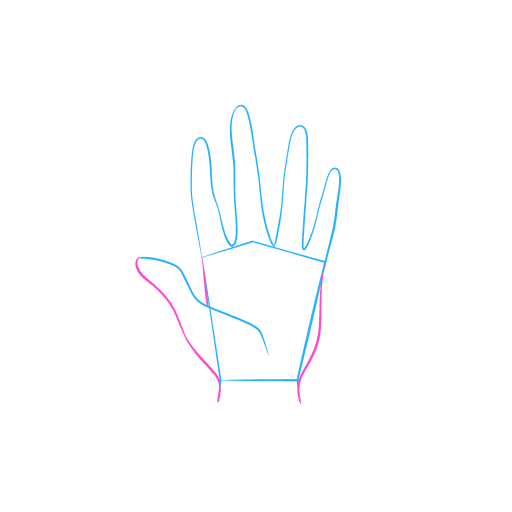 Hand — step 6