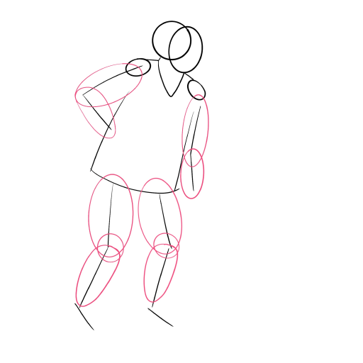 Hockey Player — step 2