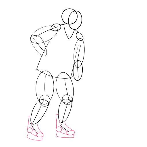 Hockey Player — step 3