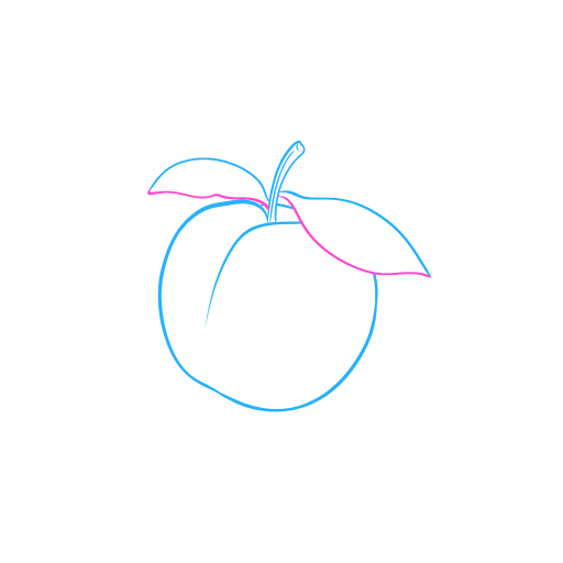 Peach — step 6