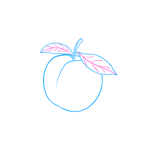 Peach — step 7