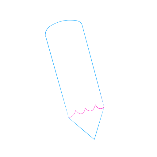 Pencil — step 5