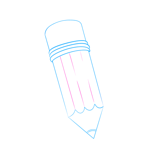 Pencil — step 8