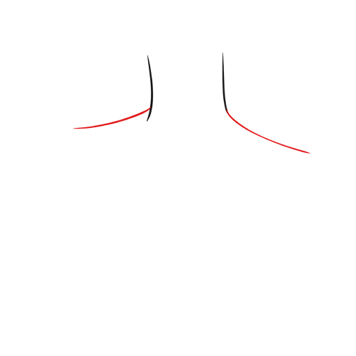 Necklace on the Neck — step 2