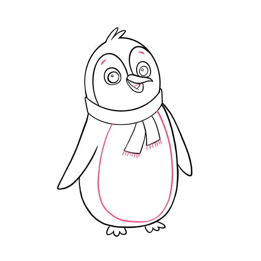 Penguin — step 10