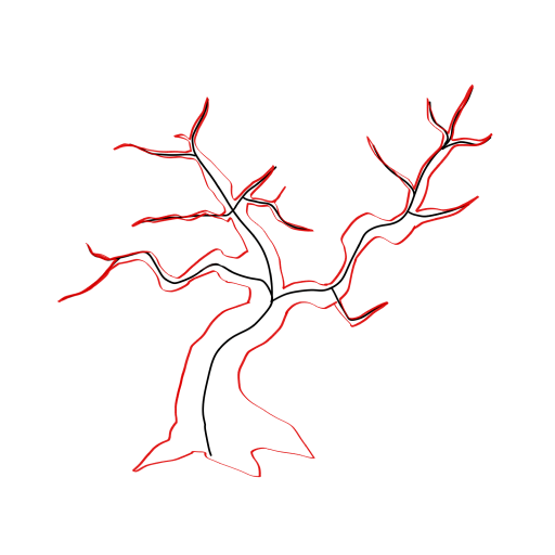 Sakura Tree — step 2