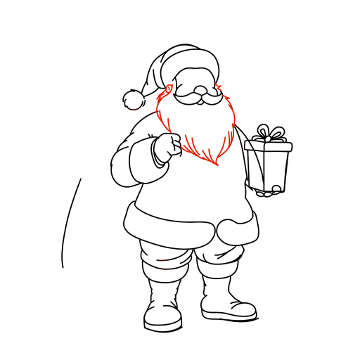 Santa Claus — step 10