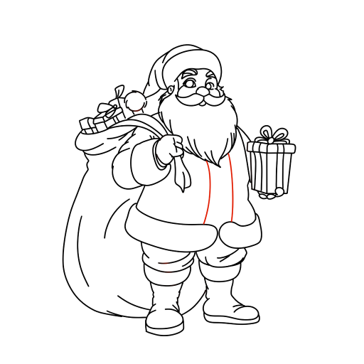 Santa Claus — step 14