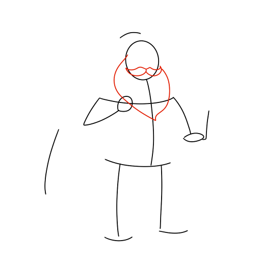 Santa Claus — step 3