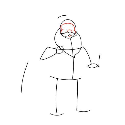 Santa Claus — step 4