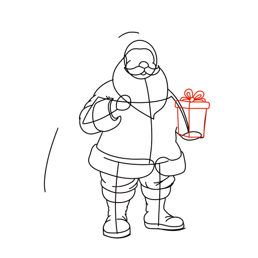 Santa Claus — step 7