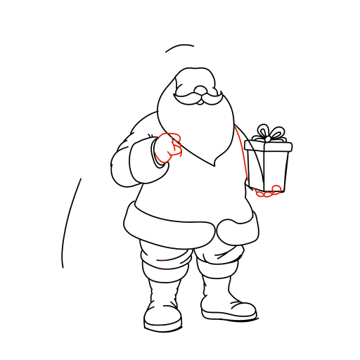 Santa Claus — step 8