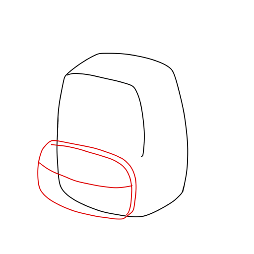 School Backpack — step 3