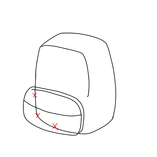 School Backpack — step 4