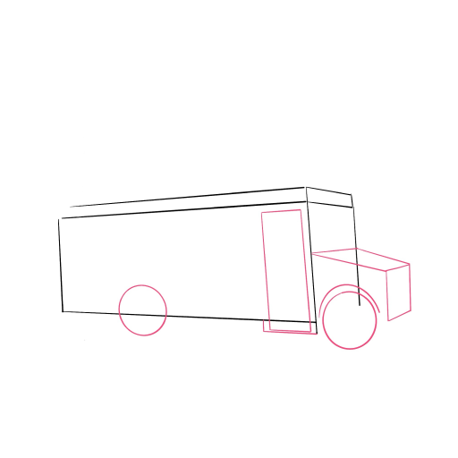 School Bus — step 2
