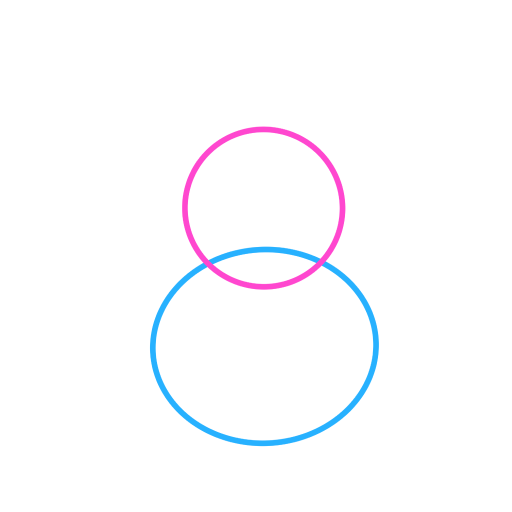 Snowman — step 2
