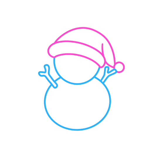 Snowman — step 4
