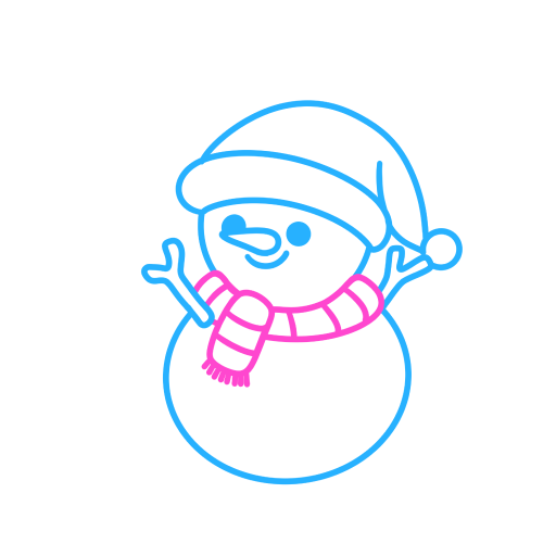 Snowman — step 6