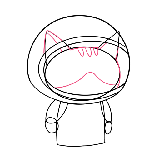 Space Kitty — step 4