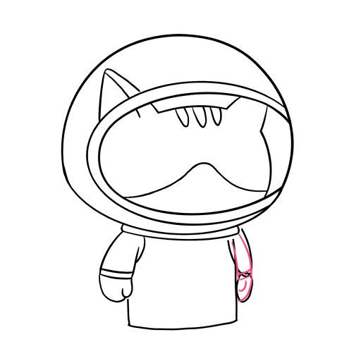 Space Kitty — step 6