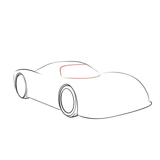 Sports Car — step 3