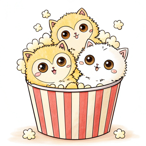Cute Popcorn
