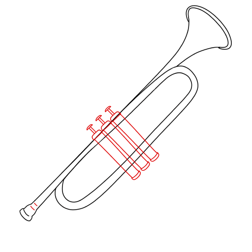 Trumpet — step 3