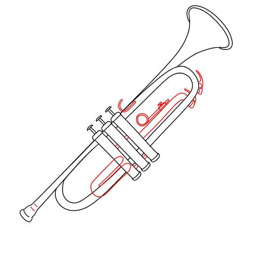 Trumpet — step 4