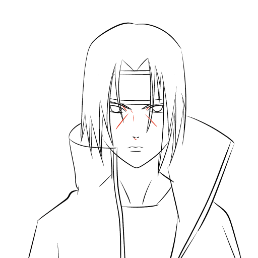 Uchiha Itachi — step 14