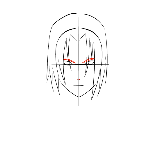 Uchiha Itachi — step 6
