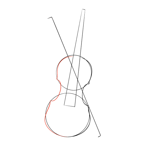Violin — step 5