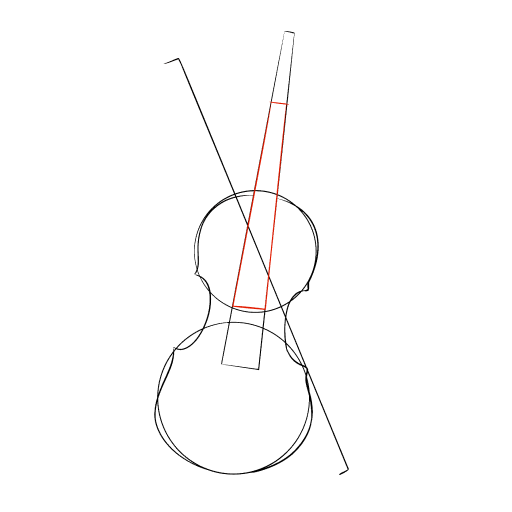 Violin — step 6